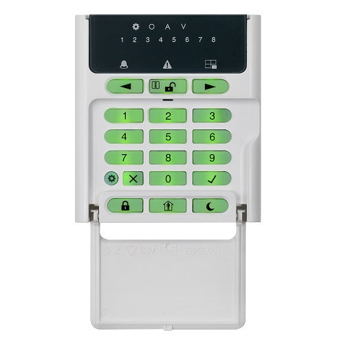 Клавиатура 1 група 8 зони - Teletek Electronics Eclipse LED 8