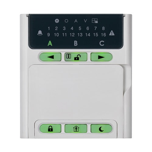 Клавиатура 3 групи 16 зони - Teletek Electronics Eclipse LED 16A