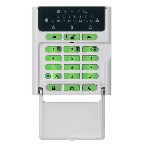 Клавиатура 3 групи 16 зони - Teletek Electronics Eclipse LED 16A