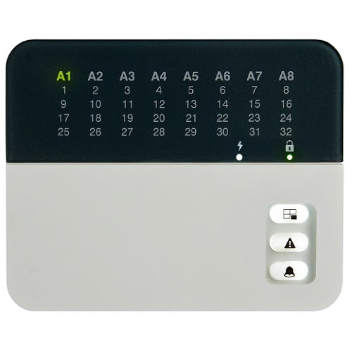 Клавиатура 8 групи 32 зони - Teletek Electronics Eclipse LED 32