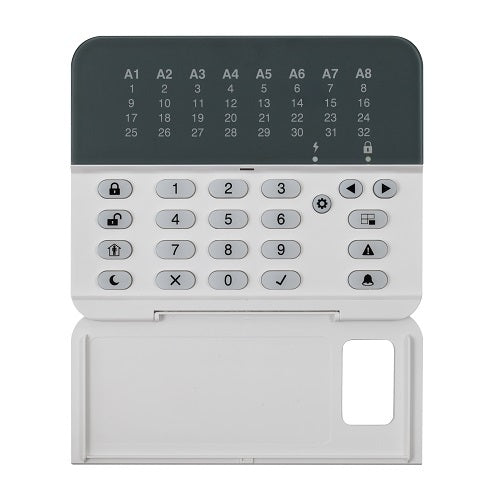Клавиатура 8 групи 32 зони - Teletek Electronics Eclipse LED 32 PR