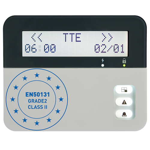 Клавиатура 16 групи 99 зони - Teletek Electronics Eclipse LCD 32