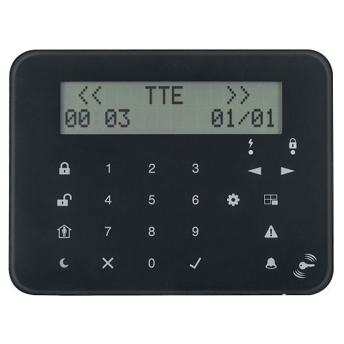 Клавиатура 16 групи 99 зони - Teletek Electronics Eclipse LCD 32S PR
