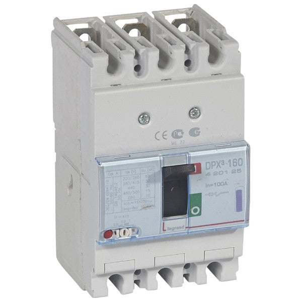 АП 3P 100A 50kA TM - Legrand DPX3 160 420125