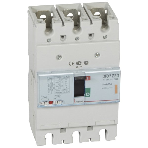 АП 3P 200A 25kA TM - Legrand DPX3 250 420208