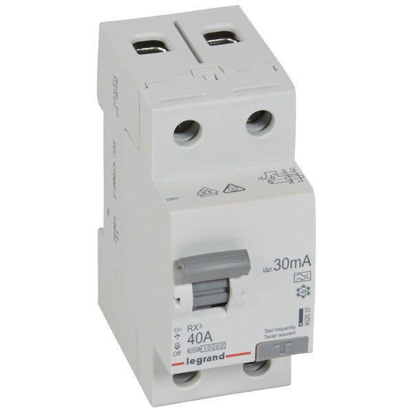 ДТЗ 2P 40A 30mA тип A - Legrand RX3 402037