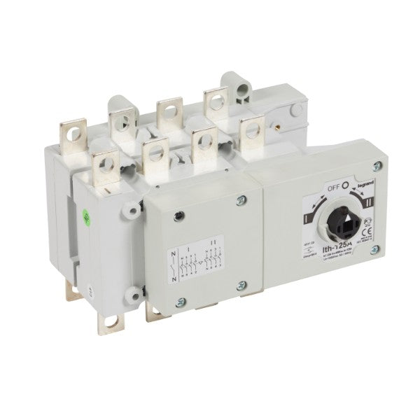 Трипозиционен превключвател 3P+N 125A - Legrand DCX-M 431123