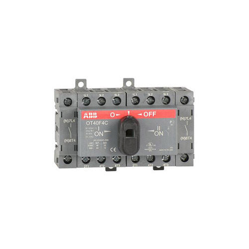 Трипозиционен превключвател 3P+N 40A - ABB OT40F4C 1SCA104934R1001