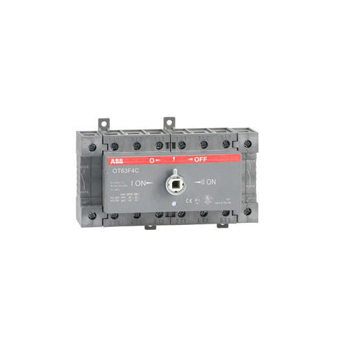Трипозиционен превключвател 3P+N 63A - ABB OT63F4C 1SCA105369R1001