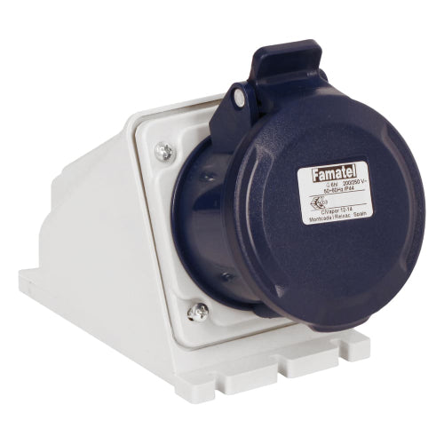 Контакт открит монтаж 2P+E 16A 230V IP54 - Famatel SpeedPRO FR23290