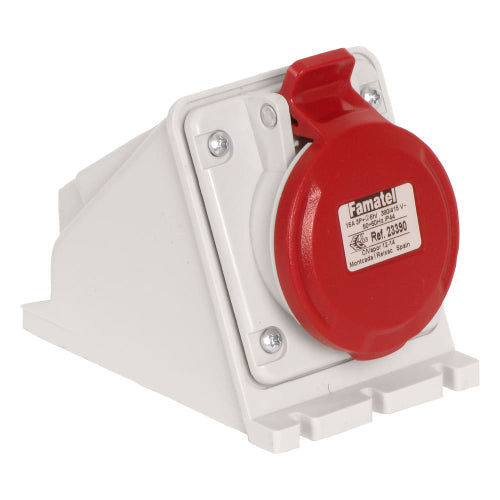 Контакт открит монтаж 3P+E 415V 16A IP44 - Famatel SERIE 11 FR23390