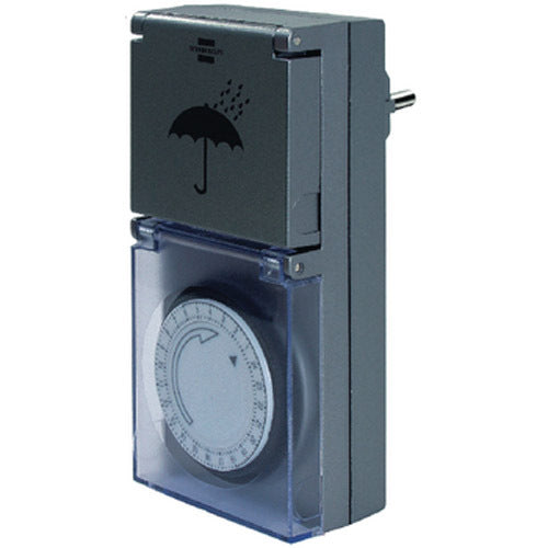 Таймер механичен 24h IP44 - Brennenstuhl MZ20 BS1506460