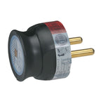 Щепсел 2P 16A мини с кабел на 90° Черен - Legrand Helium 50184