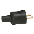 Щепсел 2P 16A с кабел назад IP44 Черен - Legrand Helium 50451