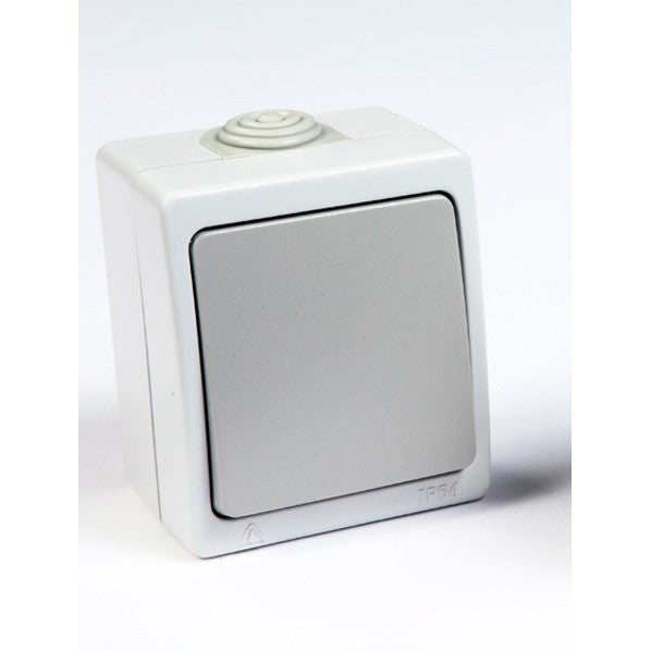 Ключ девиаторен IP54 Сив - Courbi Surface CR32-20010-001