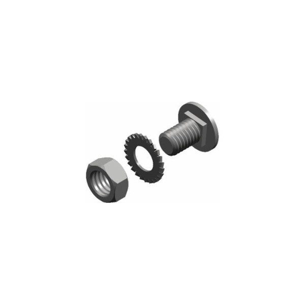 Болт с гайка и зегер M6×12 (100 броя) - BAKS SGM6x12 BA650641