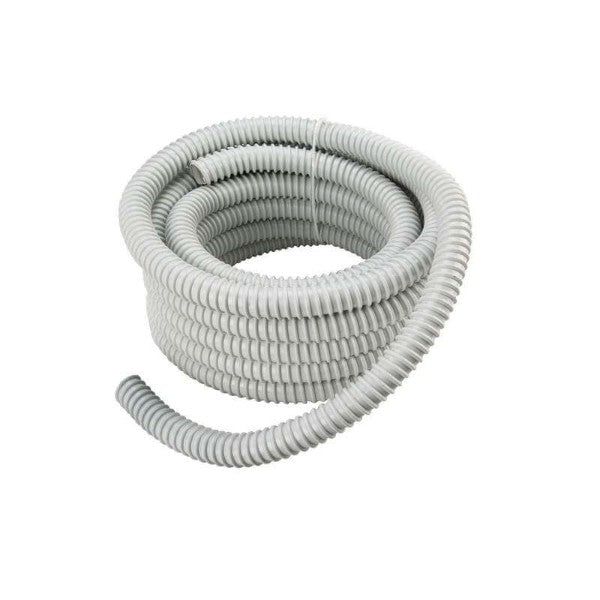 Гофрирана тръба Clima армирана Ф16INT 320N 2341 сива - Courbi Courflex CR16-21014-016