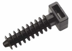 Дюбел за кабелни връзки, Ф 8х37mm, черен - Würth дюбели W97138371