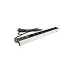 Захранващ блок 8x шуко 19'' 1U, с ключ - MMC PDU M49BM8IPSH
