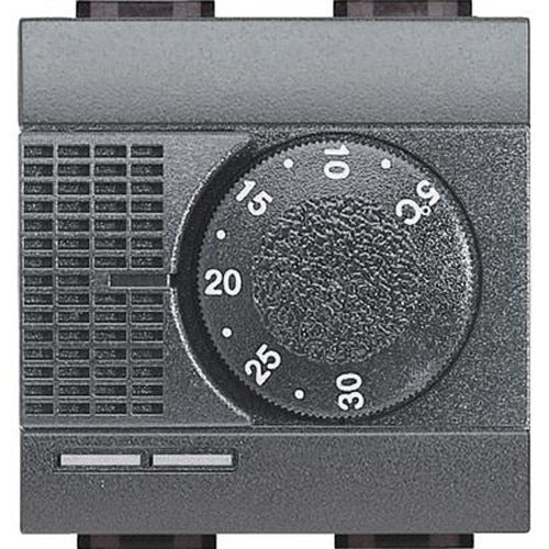 Термостат 2М Антрацит - bticino Livinglight L4441