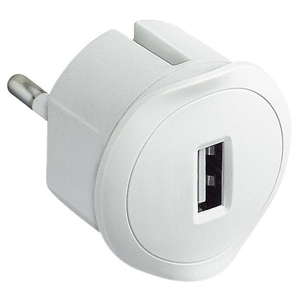 Адаптер контакт 1xUSB 1500mA Бял - Legrand Be Range 50680
