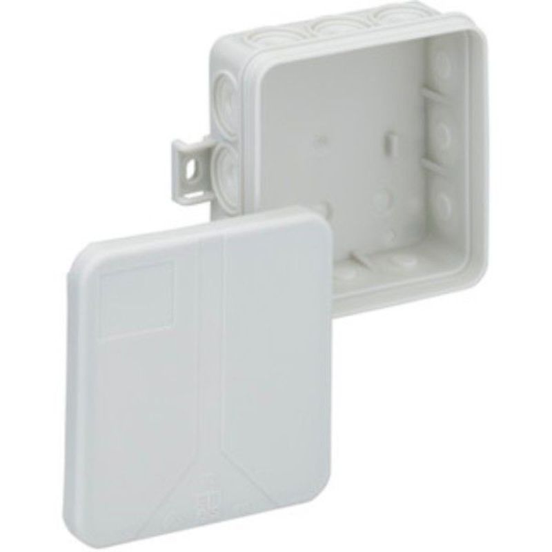 Разклонителна кутия открит монтаж 85x85 x37mm IP55 Сив i 12-L - Spe...