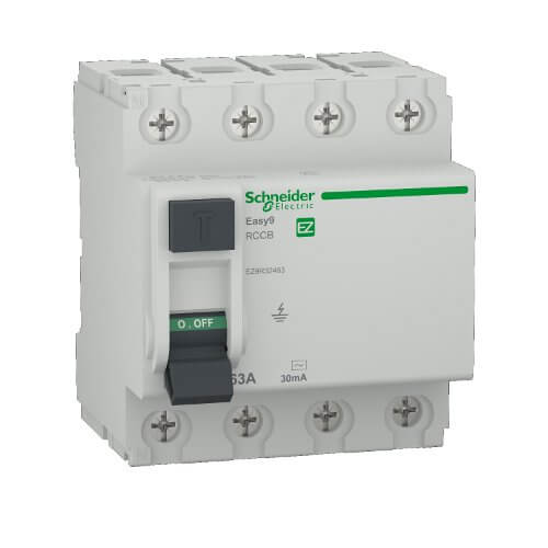 ДТЗ  4P 63A 30 mA тип АС - SCHNEIDER ELECTRIC Easy 9 EZ9R32463