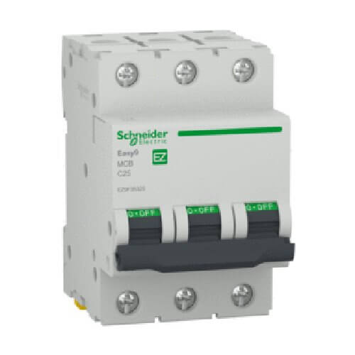 МАП  3P 25A крива С 6kA - SCHNEIDER ELECTRIC Easy 9 EZ9F35325