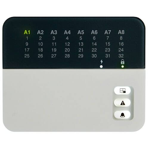 Комплект контролен панел Eclipse 32 PTC с клавиатура LED 32 - Telet...