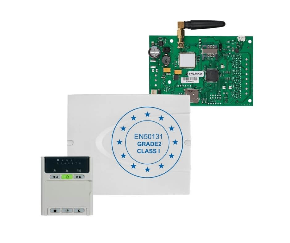 Комплект контролен панел Eclipse 8+ PTC с клавиатура LED 8 и TTE GP...