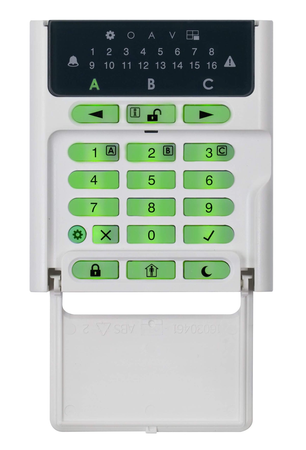 Комплект контролен панел Eclipse 8+ PTC с клавиатура LED 16А - Tele...