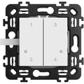 Безжичен сценариен ключ с бутони за 4 сценария - bticino Classia with Netatmo RW4575CW