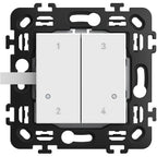 Безжичен сценариен ключ с бутони за 4 сценария - bticino Classia with Netatmo RW4575CW