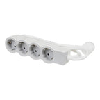 Разклонител 4x 2P+E Шуко, с кабел 5m, цвят Бял - Legrand Standart 694569