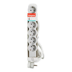 Разклонител 6x 2P+E Шуко, с кабел 3m, цвят Бял - Legrand Standart 694565