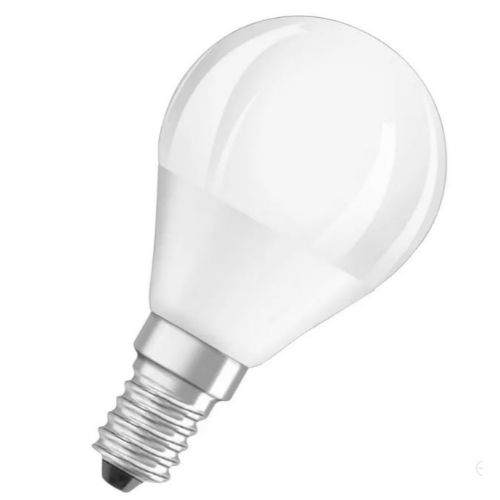 LED лампа 4,5W 470lm 2700K E14 Ra80, димируема, сфера - OSRAM P CLAS P 40 LED462557
