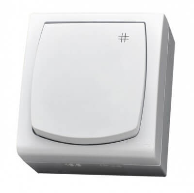 Кръстат ключ 10A/250V IP44 - OSPEL Madera LNH-4N/00