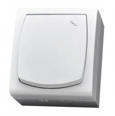 Девиаторен ключ 10A/250V IP44 - OSPEL Madera LNH-3N/00