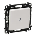 Девиаторен бутон с подсветка Бял - Legrand Valena Life 752112