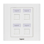 Розетка 4XRJ45 FM - Legrand Linkeo C 632900