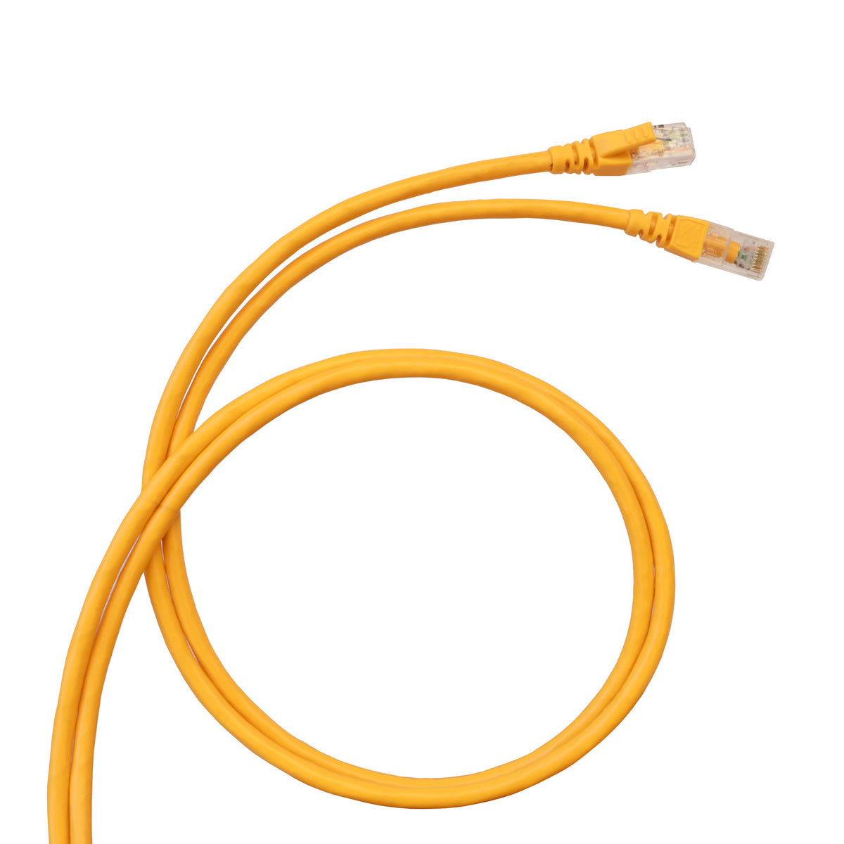 Корда C6A F/UTP 1.0 m PVC, жълта - Legrand Linkeo C 632886