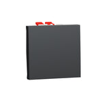 Кръстат ключ 10A, 2M, антрацит - SCHNEIDER ELECTRIC New Unica NU320554
