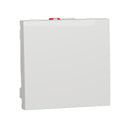 Еднополюсен ключ 10A, 2M, бял - SCHNEIDER ELECTRIC New Unica NU320118
