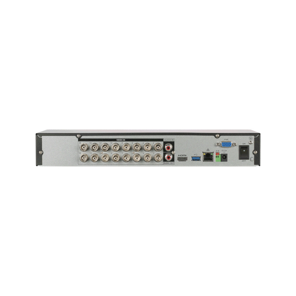 DVR 4K 16x канала (+8x IP) 1x HDD - DAHUA XVR5116H-4KL-I3