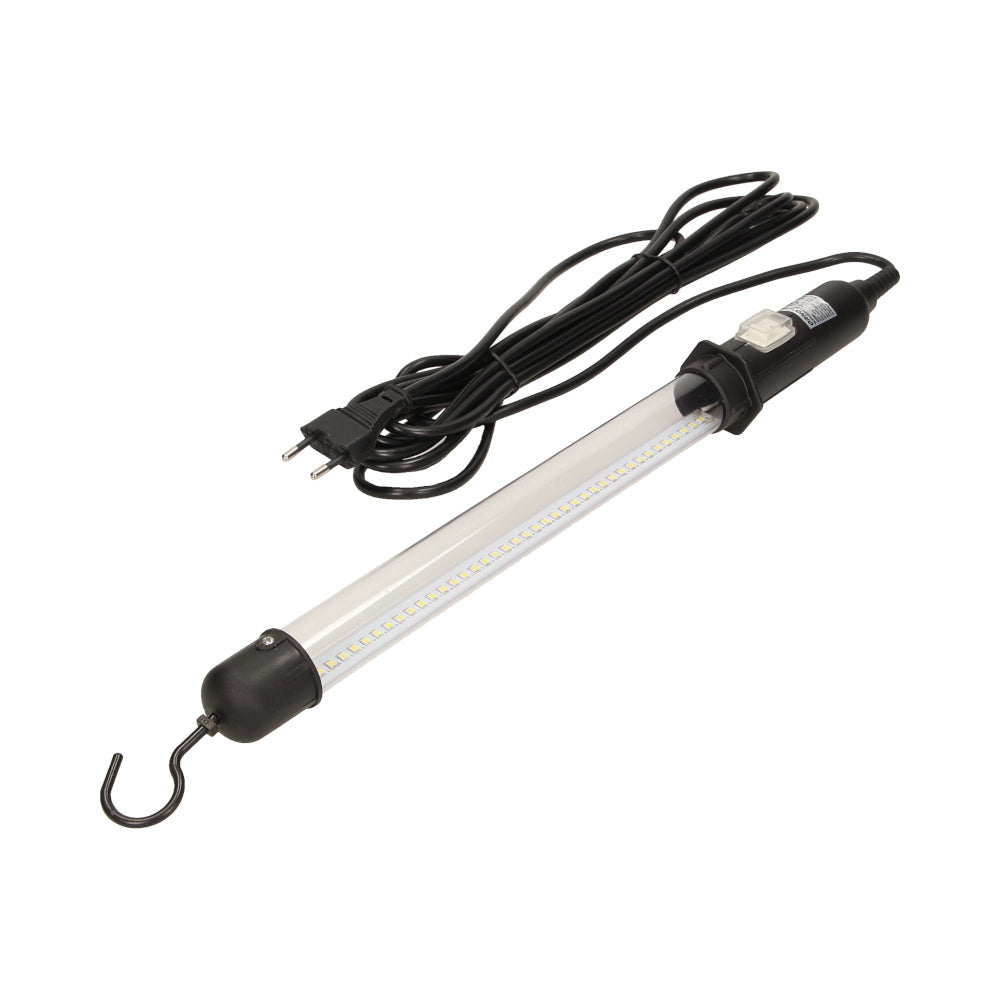 LED работна лампа, 8.5W, 500lm, IP44, 6000K, 2x0.75mm² - 5m - ORNO LED work light AD-NR-6069L6