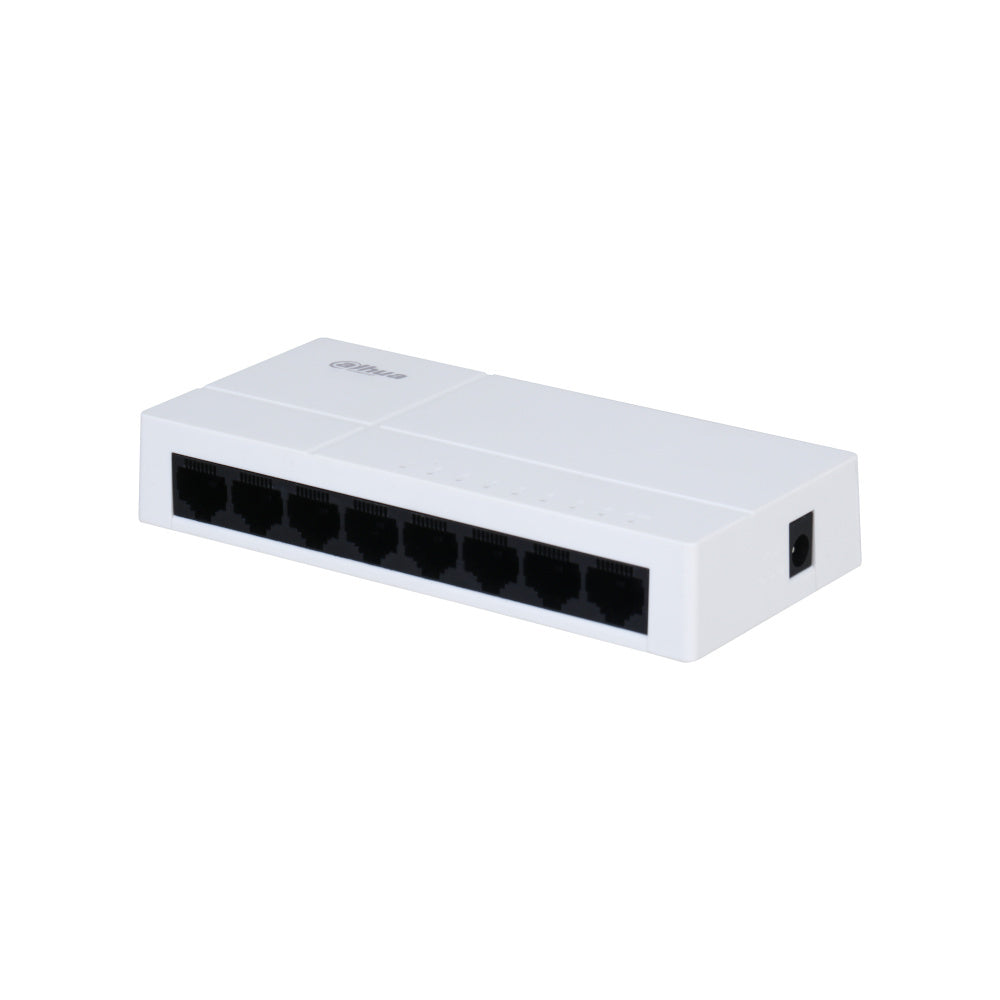 8 портов гигабитов суич  10/100/1000 неуправляем - DAHUA PFS3008-8GT-L