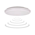LED плафон CERS 22W + MW датчик, 2000lm, 4000K, IP65, Ф300x40mm - ORNO CERS LED with MW sensor, LED 22W, 2000lm, IP65, 4000K, PC AD-PL-6091WLPMM4