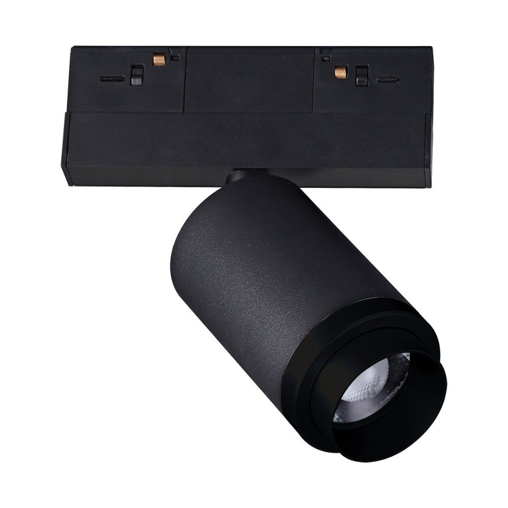 Прожектор, за монтаж на магнитна шина 12W 780lm 3000K с zoom 15-45°, CRI>90 - VK LED VK/04379/B/ZM 71164-117721