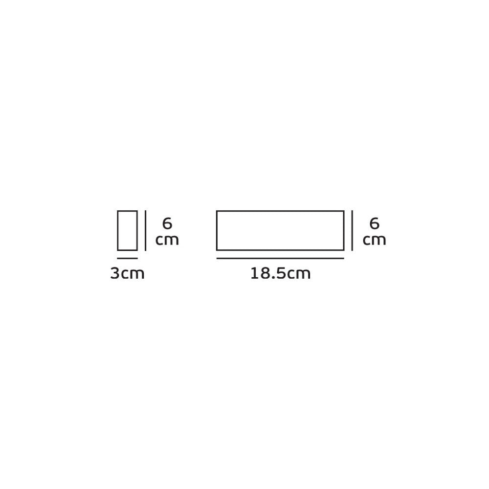 Линеен модул, за монтаж на магнитна шина 9W 1233lm 3000K 8°, CRI>90, дължина 18.5cm - VK LED VK/04204TR/W/6/B 71164-009721