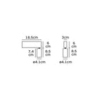 Прожектор, за монтаж на магнитна шина 6W 614lm 3000K 24°, CRI>90 - VK LED VK/04208TR/W/SP/B 71164-016721